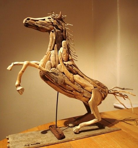 Driftwood craft detail 2